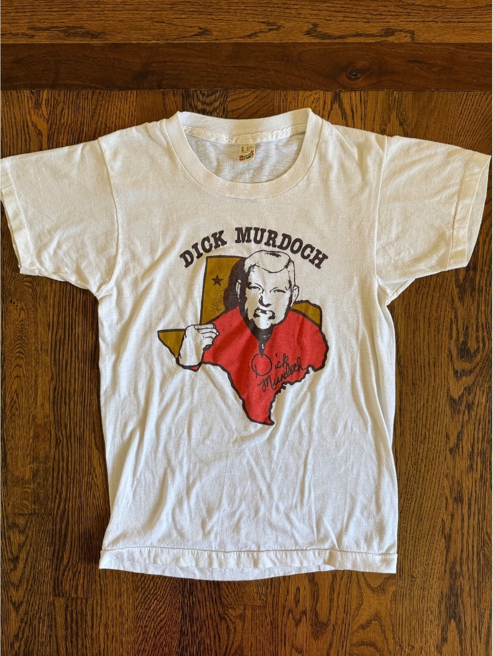 Vintage 80’s Screen StarsMidSouth Dick Murdoch Wrestling Tee Small